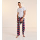 Pantalon confort laine tartan Homme personnalisé