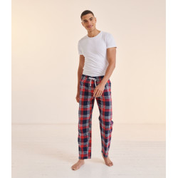 Pantalon confort laine tartan Homme personnalisé