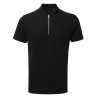 Polo homme à fermeture éclair personnalisé