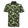 Polo piqué camouflage personnalisé