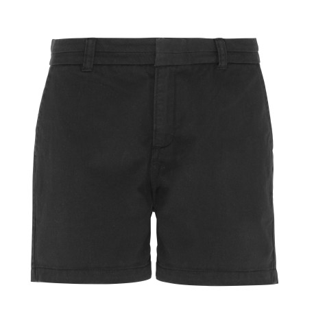 Short en coton coupe classique femme personnalisé