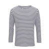 T-shirt marinière « coastal » homme à manches longues personnalisé
