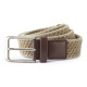 Ceinture homme effet délavé vintage en toile personnalisé