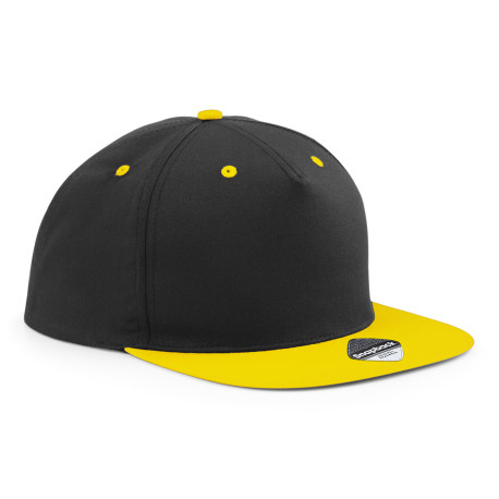 Snapback contrastée à 5 panneaux personnalisé