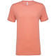 T-shirt col rond unisexe en jersey personnalisé