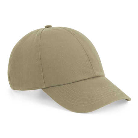 Casquette à 6 panneaux en coton biologique personnalisé