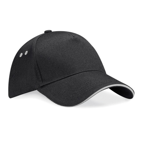Casquette 5 panneaux à visière sandwich Ultimate personnalisé
