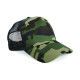 Casquette snapback trucker de camouflage personnalisé