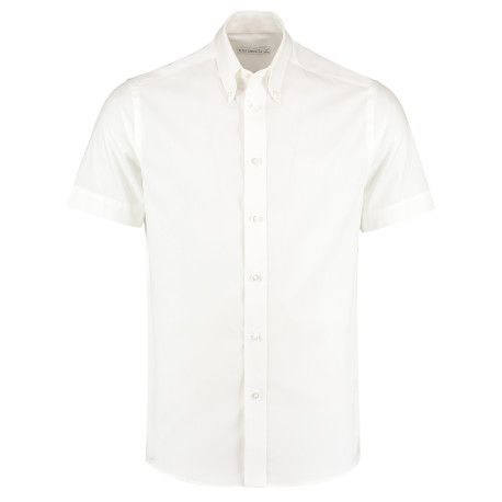 Chemise Oxford de première qualité à manches courtes slim personnalisé