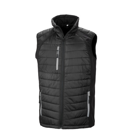 Gilet softshell compass personnalisé