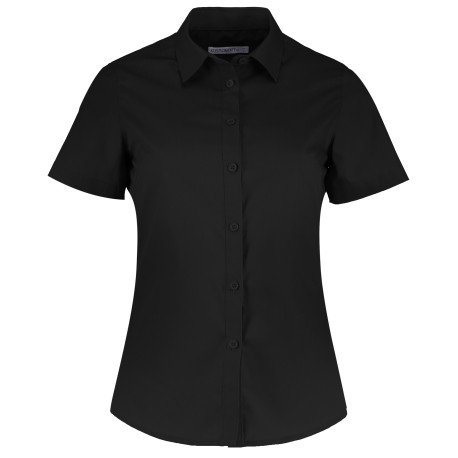 Chemise Popeline Femme manches courtes personnalisé