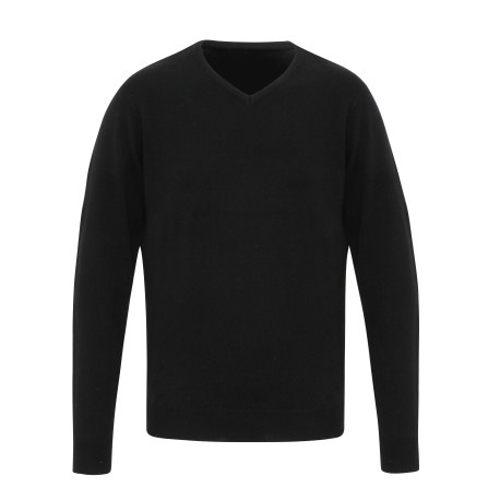 Pull "Essential" à col en V en acrylique pour homme personnalisé