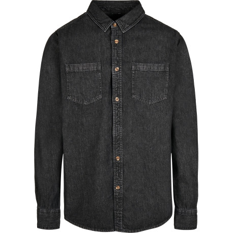 Chemise en denim. personnalisé