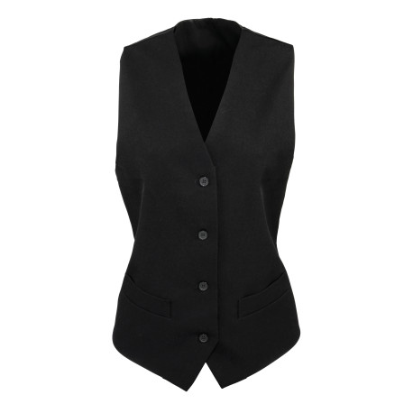 Gilet doublé en polyester Femme personnalisé