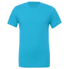 T-shirt col rond unisexe en jersey personnalisé