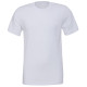 T-shirt col rond unisexe en jersey personnalisé