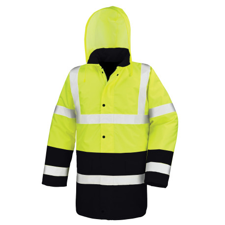 Veste de sécurité bicolore autoroute personnalisé