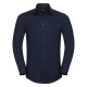 Chemise Oxford cintrée manches longues facile d'entretien pour Homme personnalisé