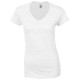 T-shirt col V Softstyle™ Femme personnalisé