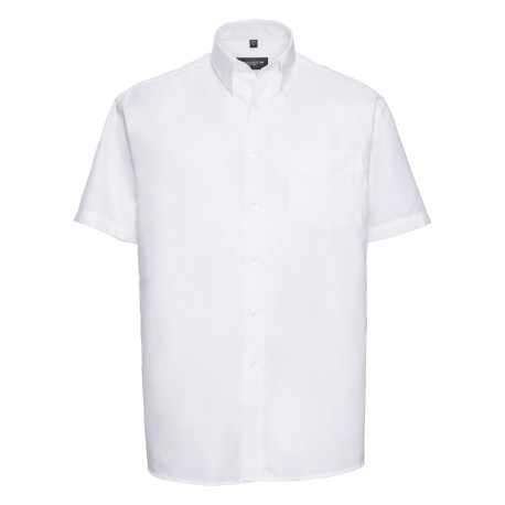 Chemise Oxford manches courtes facile d'entretien personnalisé