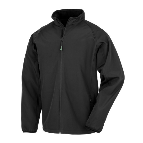 Softshell imprimable et récyclé à 2 couches pour homme personnalisé