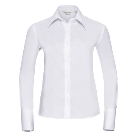 Chemise manches longues sans repassage pour femme personnalisé