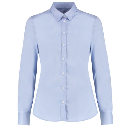 Chemise Oxford à manches longues de coupe cintrée personnalisé