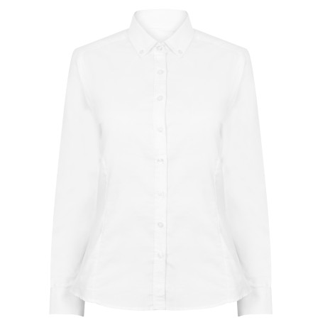 Chemise Oxford moderne à manches longues femme personnalisé