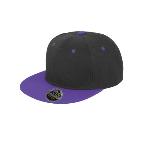 Casquette snapback originale Bronx à visière plate et deux couleurs personnalisé