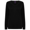 Pull col V Femme personnalisé