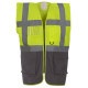 Gilet multifonction haute visibilité pour cadres (HVW801) personnalisé