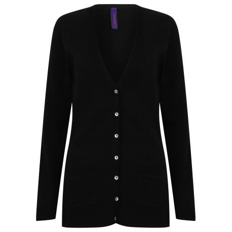 Cardigan col V Femme personnalisé