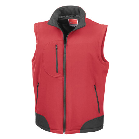 Bodywarmer softshell personnalisé