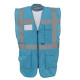 Gilet multifonction haute visibilité pour cadres (HVW801) personnalisé