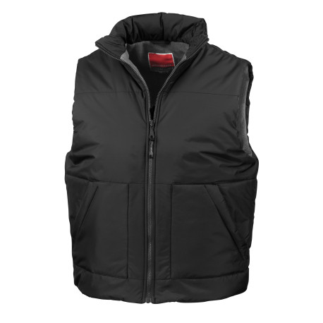 Bodywarmer à doublure polaire personnalisé