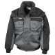 Blouson de pilote résistant à manches zippées Work-guard™ personnalisé