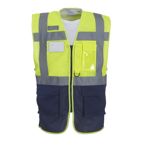 Gilet haute visibilité en mailles ajourées Executive (HVW820) personnalisé