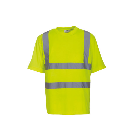 T-shirt à manches courtes haute visibilité (HVJ410) personnalisé