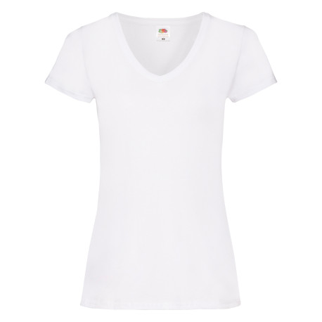 T-shirt col V femme Valueweight personnalisé