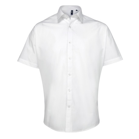 Chemise à manches courtes en popeline Supreme Homme personnalisé