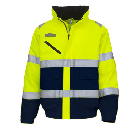 Blouson aviateur fontaine haute visibilité (HVP209) personnalisé