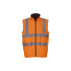 Gilet polaire réversible haute visibilité (HV008F) personnalisé