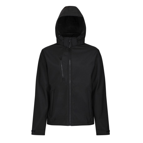 Veste softshell à capuche Venturer à 3 couches personnalisé