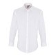 Chemise popeline stretch en coton manches longues pour homme personnalisé