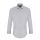 Chemise popeline stretch en coton manches longues pour homme personnalisé