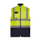 Bodywarmer Rembourré Haute Visibilité (HV005) personnalisé