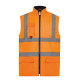 Bodywarmer Rembourré Haute Visibilité (HV005) personnalisé