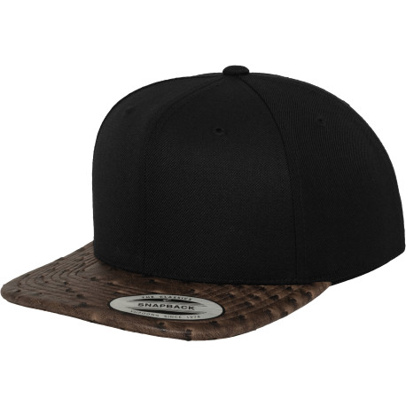 Snapback en cuir (6089LH) personnalisé