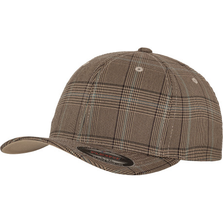 Casquette glen check Flexfit (6196) personnalisé