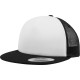 Casquette foam trucker, devant blanc (6005FW) personnalisé